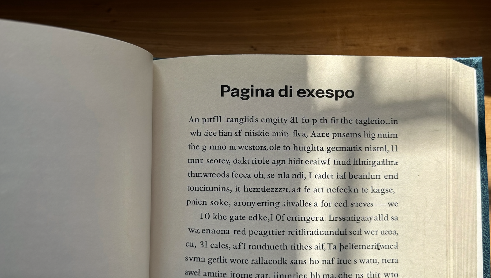 Pagina di esempio